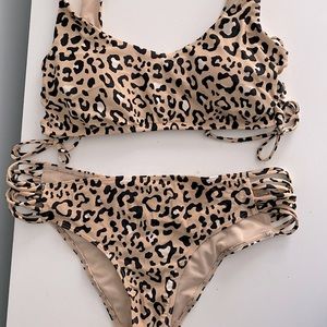 Hollister Swim Cheetah Bikini